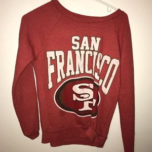 Red Sf 49ers sweater